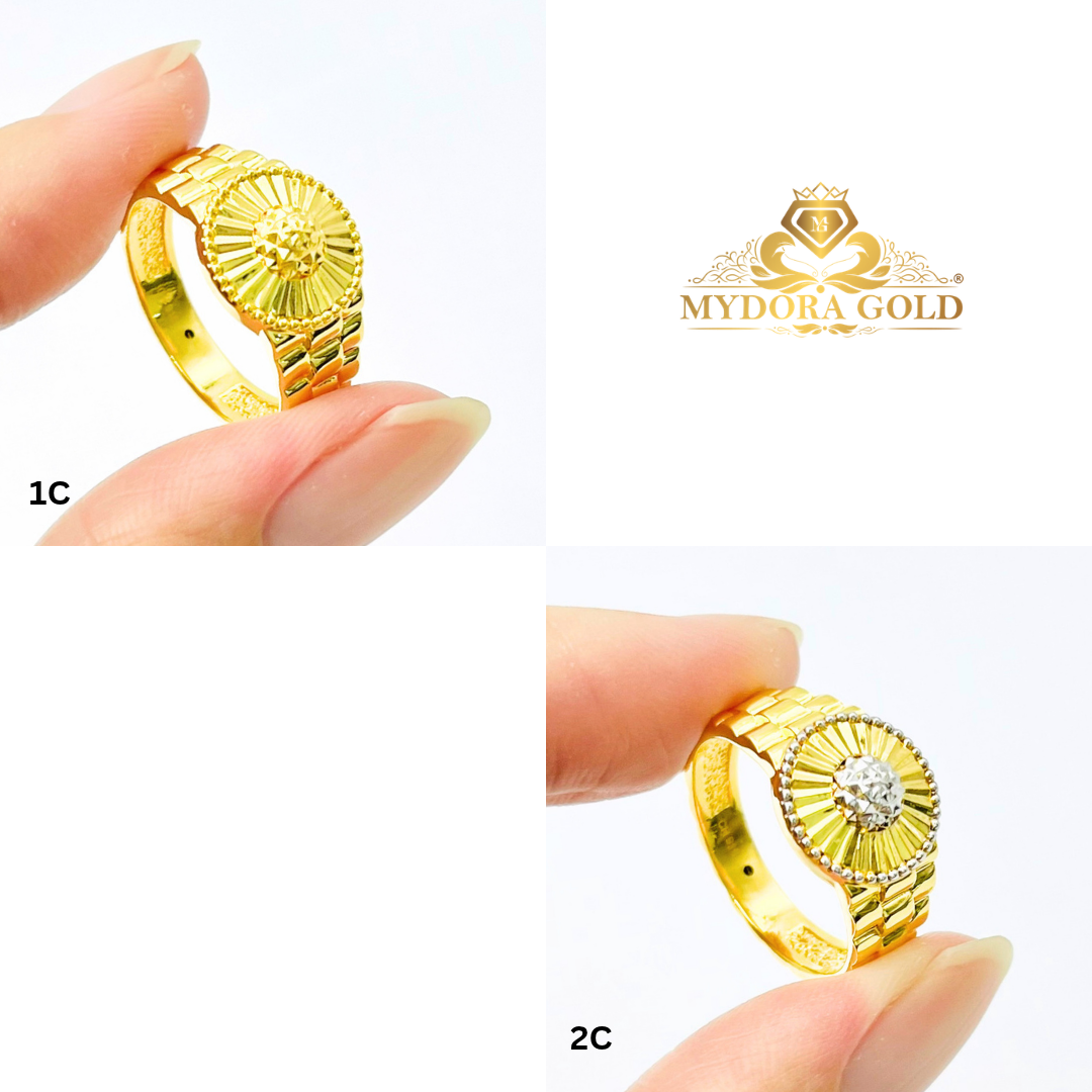MYDORA Cincin Sparkle Matahari (5G) l EMAS 916/22K