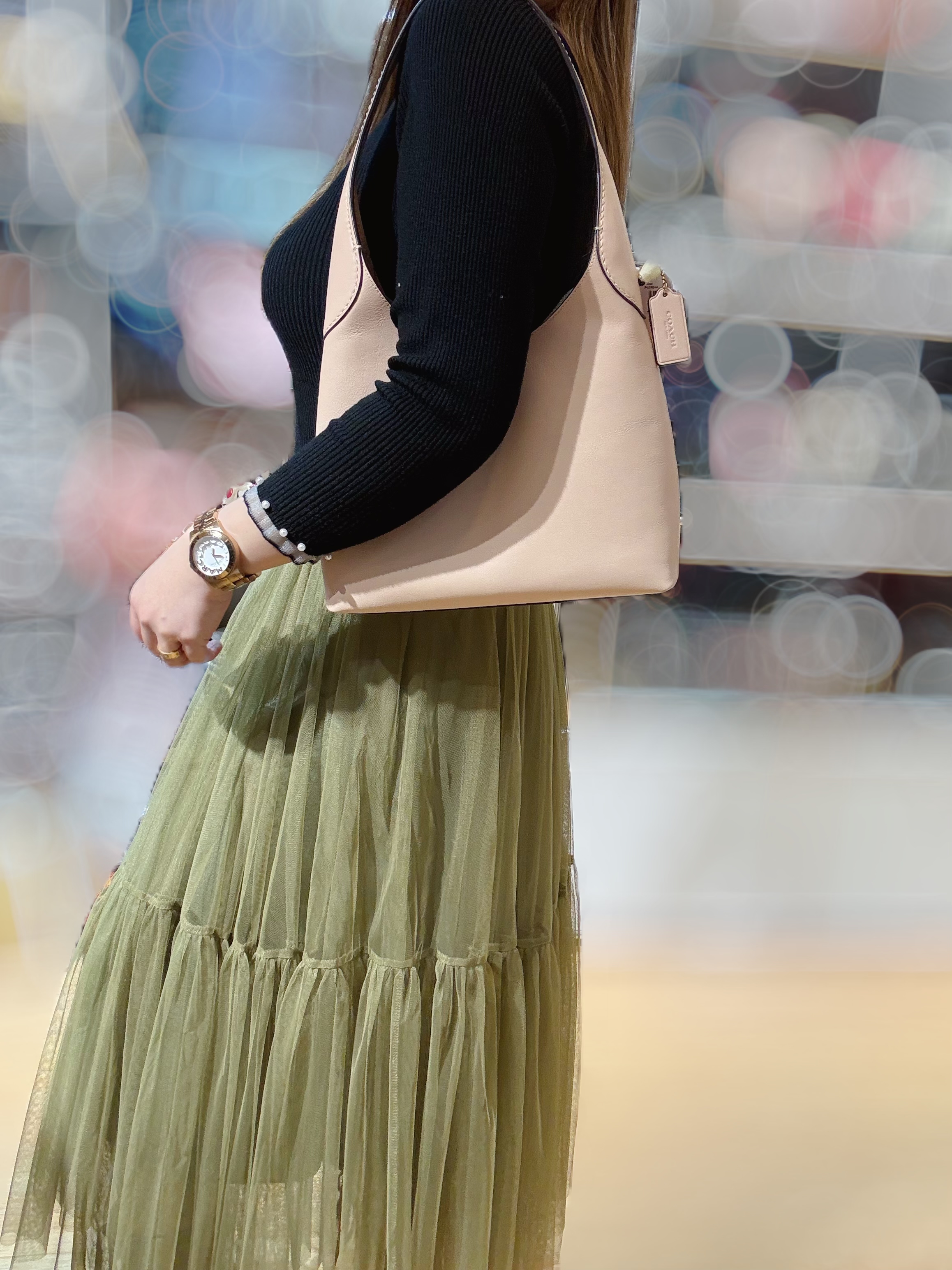 Coach Brooklyn 28 cream