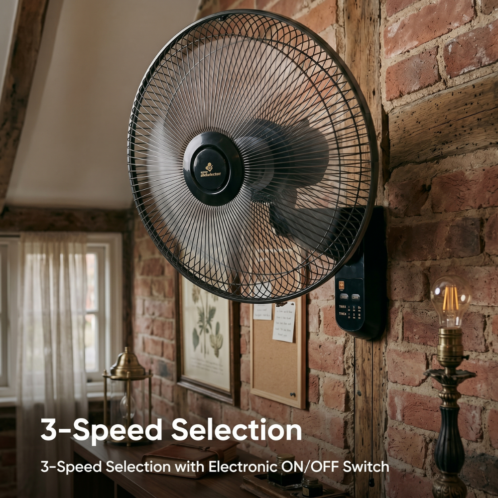 KDK 16" Wall Fan with Remote Control M40MS AEP