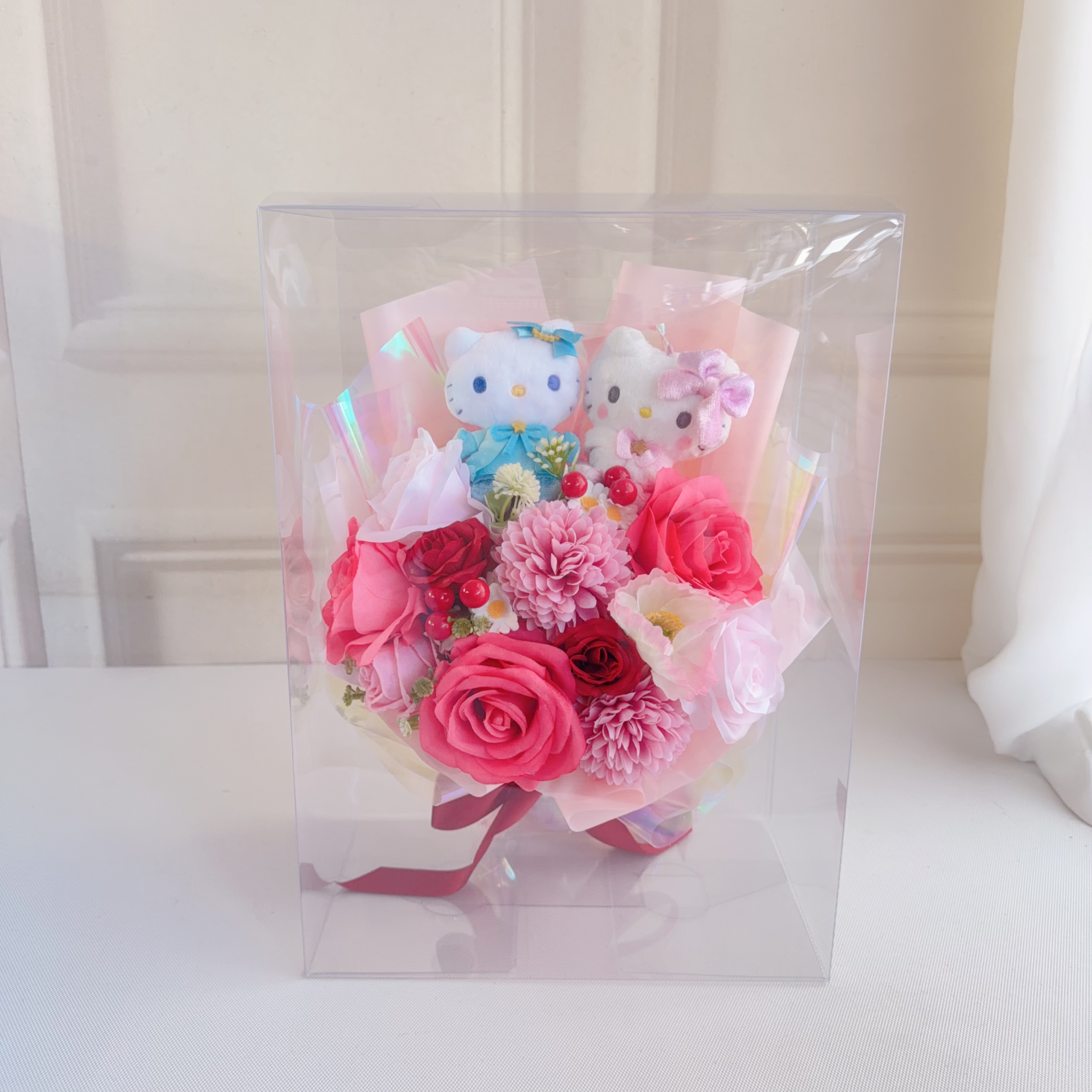 (現貨)💖 Hello Kitty 夢幻花束💖正版日本景品公仔