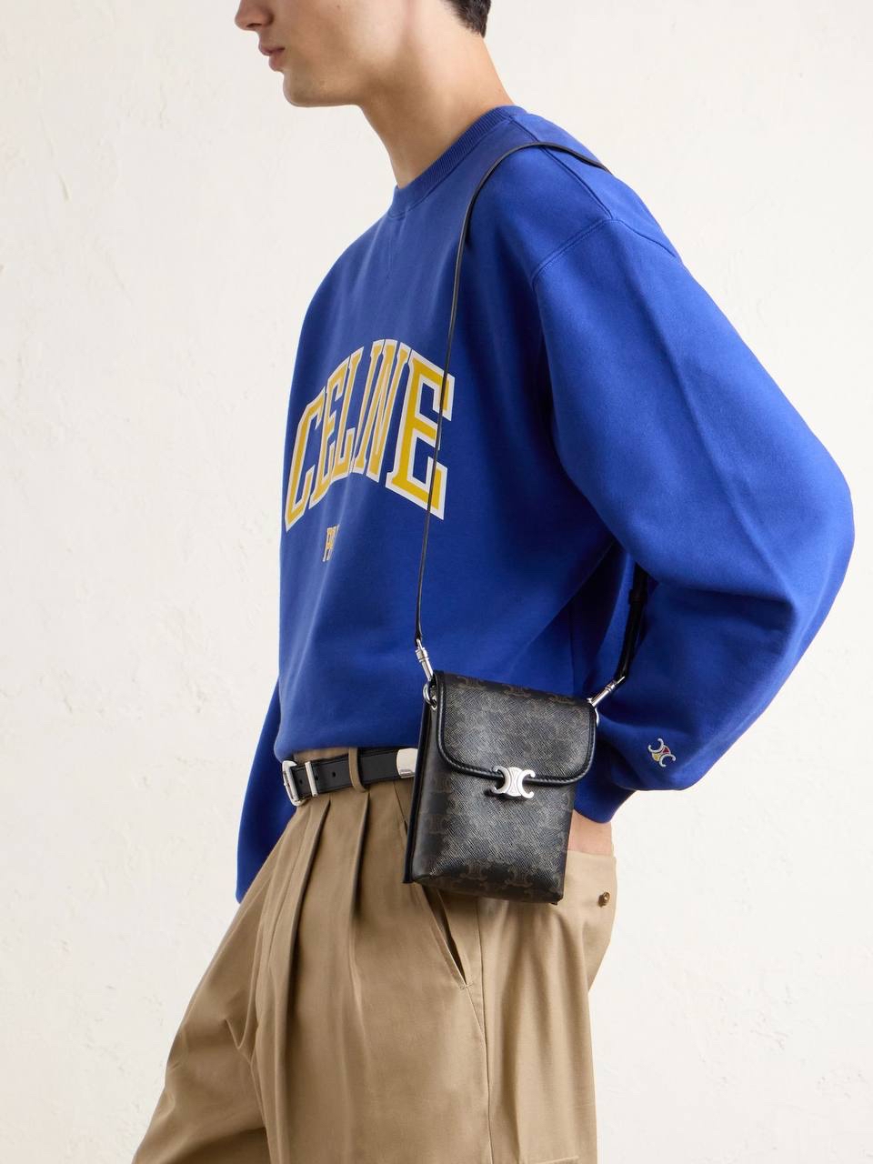 限時優惠✨訂貨🍒Celine bag 男女同款 Size 13x17x3cm 肩帶可調節