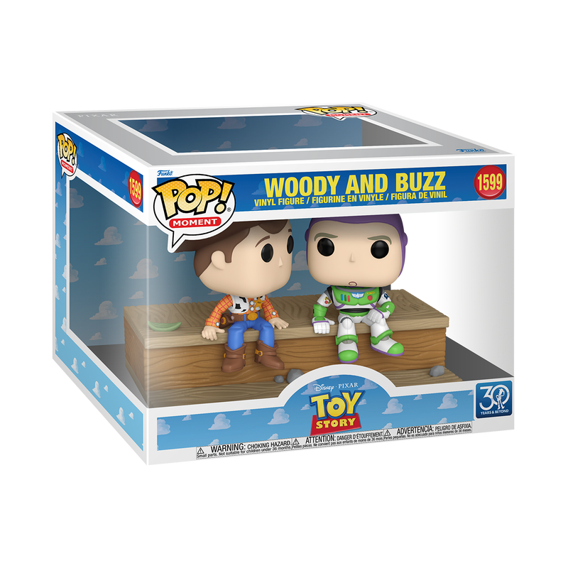 📦訂購 美國代購 Funko POP! Disney Toy Story Moment Woody and Buzz (30th Anniversary) Figure 反斗奇兵 胡迪與巴斯 模型