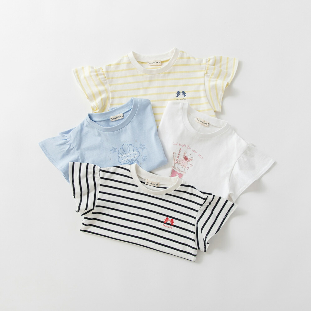 🆕【⭐訂購⭐】 🇯🇵日本直送🌀女童荷葉邊短袖Tee［4款選］🌀[ELCA-0030][260321]