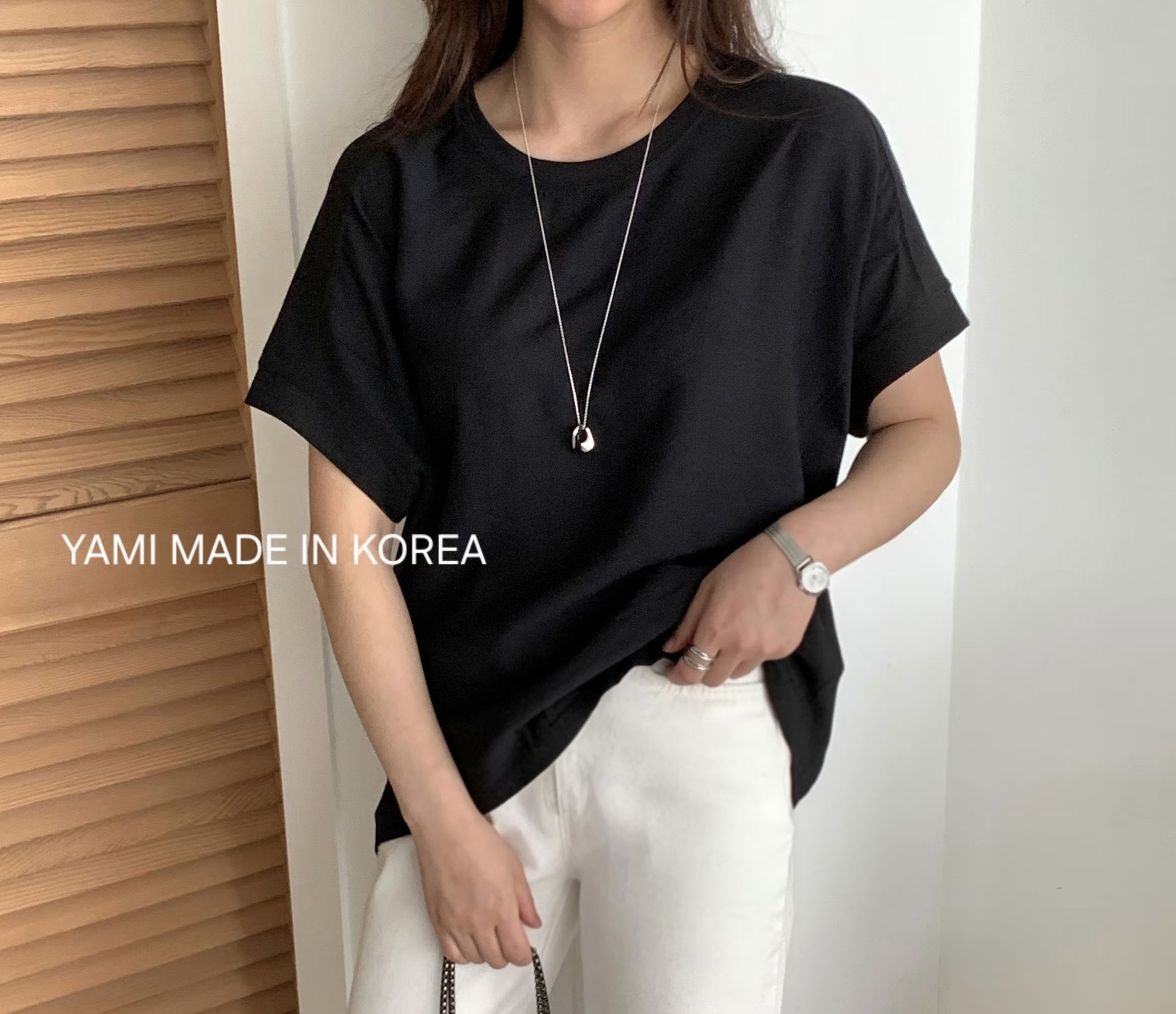 Made in Korea  🇰🇷高質絲棉top