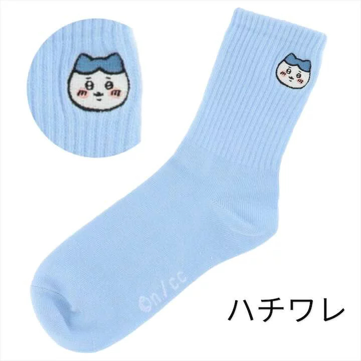 Chiikawa 小八刺繡襪  22~24cm
