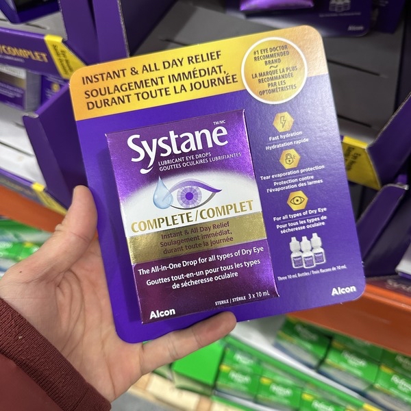 加拿大直送Systane 適然全方位滋潤眼藥水 (10ml x 3)