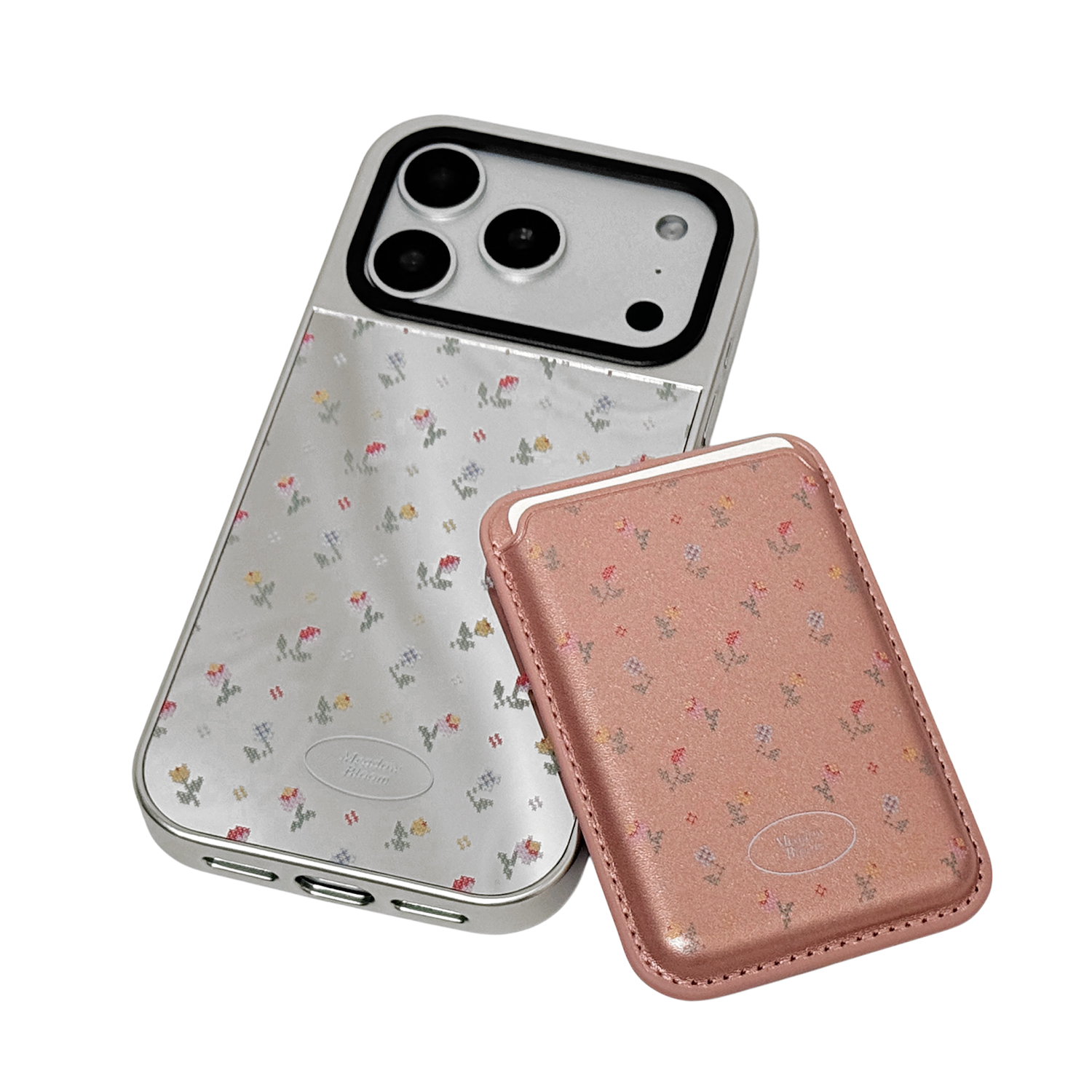 MagSafe磁吸手機卡套(玫瑰金)【Pixel FlowerBox Vol.48】