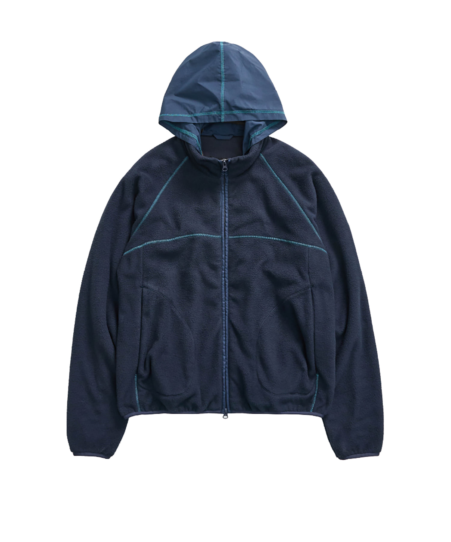 999 Humanity - MODULAR FLEECE JACKET (NAVY)