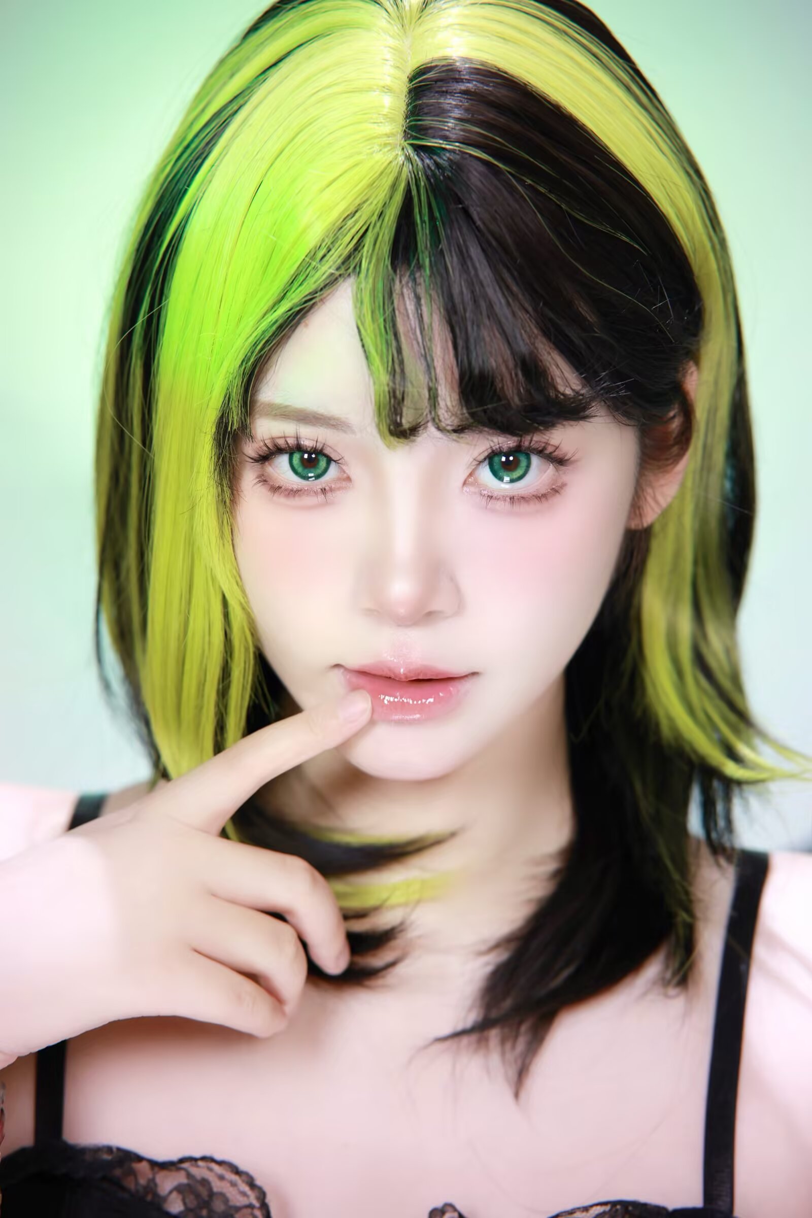 Yukicon 日拋2片 水色橘光/水色翡綠