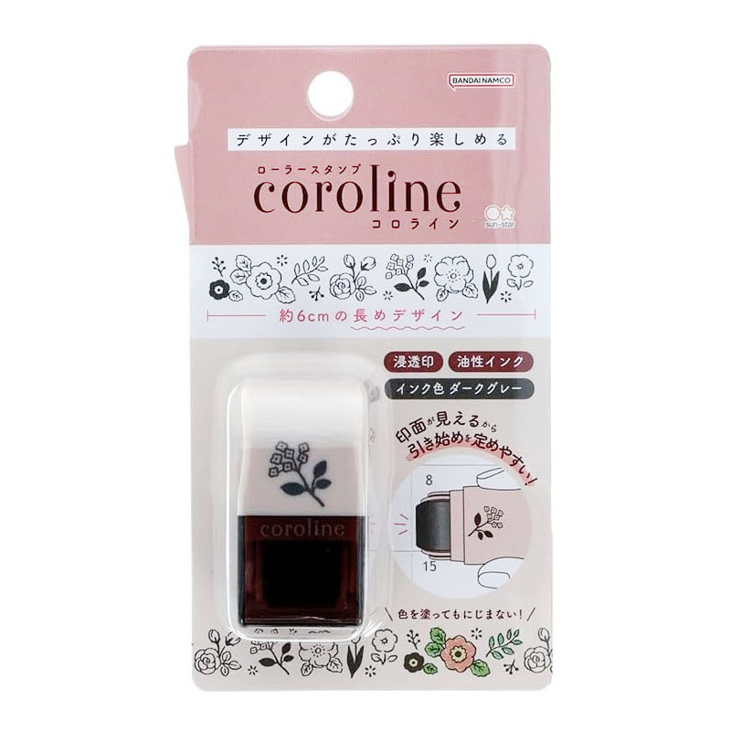 現貨｜花 Coroline 日版 轆轆 滾輪印章 (S3223469)