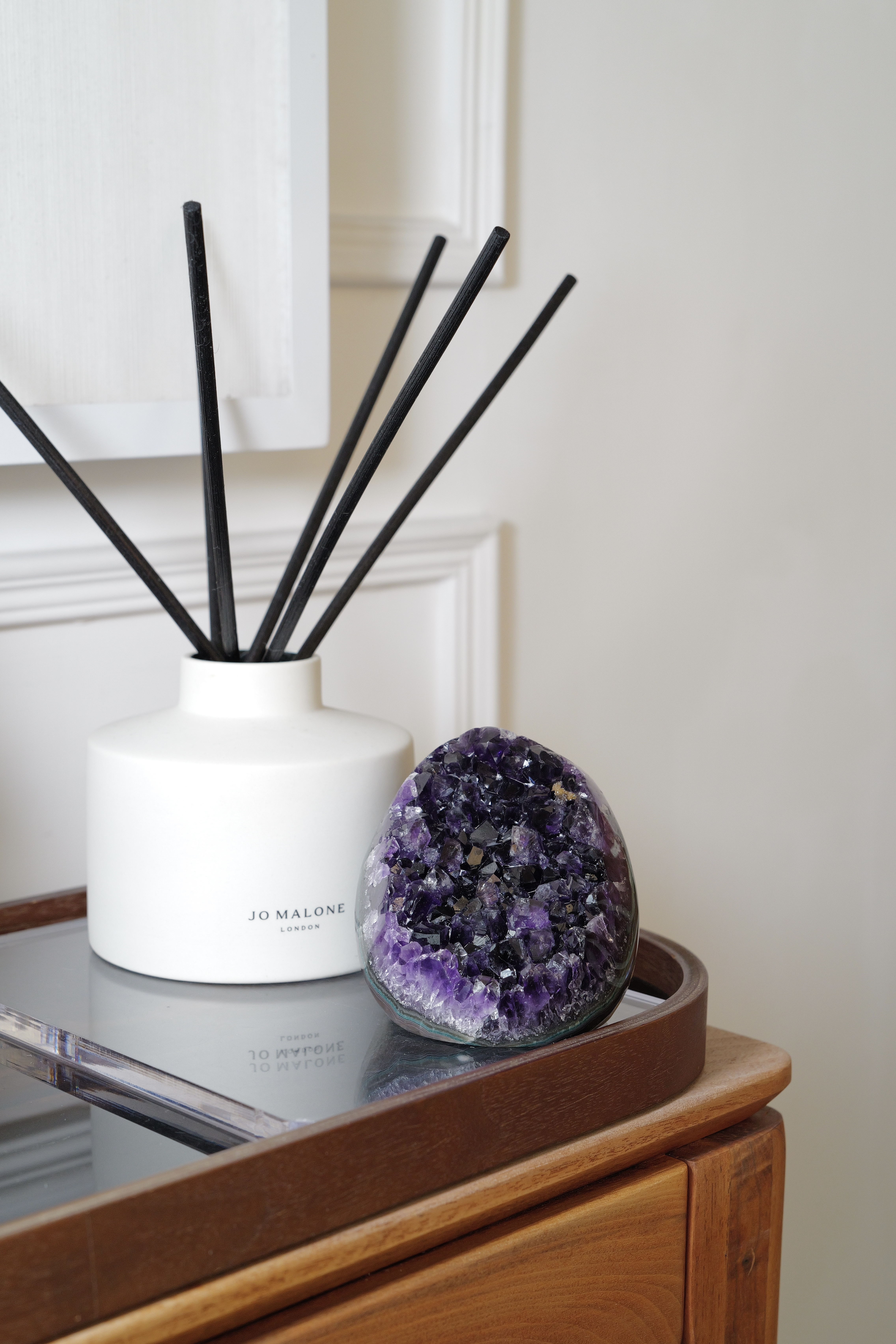  ༒ Uruguay 頂級帝王紫 8.8cm共生軟糖紫晶鎮༒ AM3002C31G68T-RA28*78T