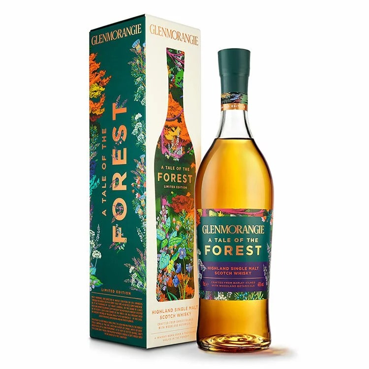 格蘭傑「森林物語」單一麥芽蘇格蘭威士忌 Glenmorangie A Tale of the Forest Highland Single Malt Scotch Whisky 46% 700ml (限定產品，數量有限，售完即止)