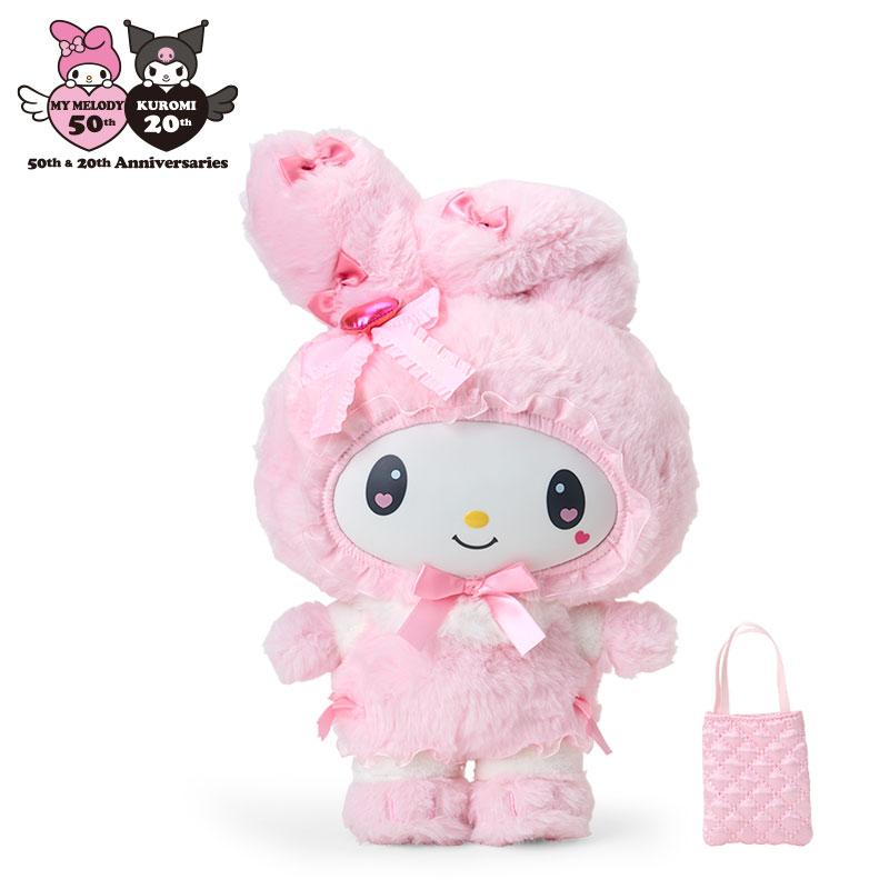 Sanrio My Melody 50th & Kuromi 20th 禮盒裝軟膠臉公仔