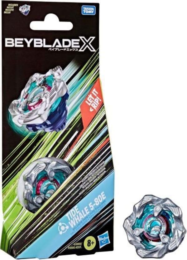 【現貨】爆旋陀螺X 巨鯨衝浪 E軸 BEYBLADE X Tide Whale 5-80E 【美版】