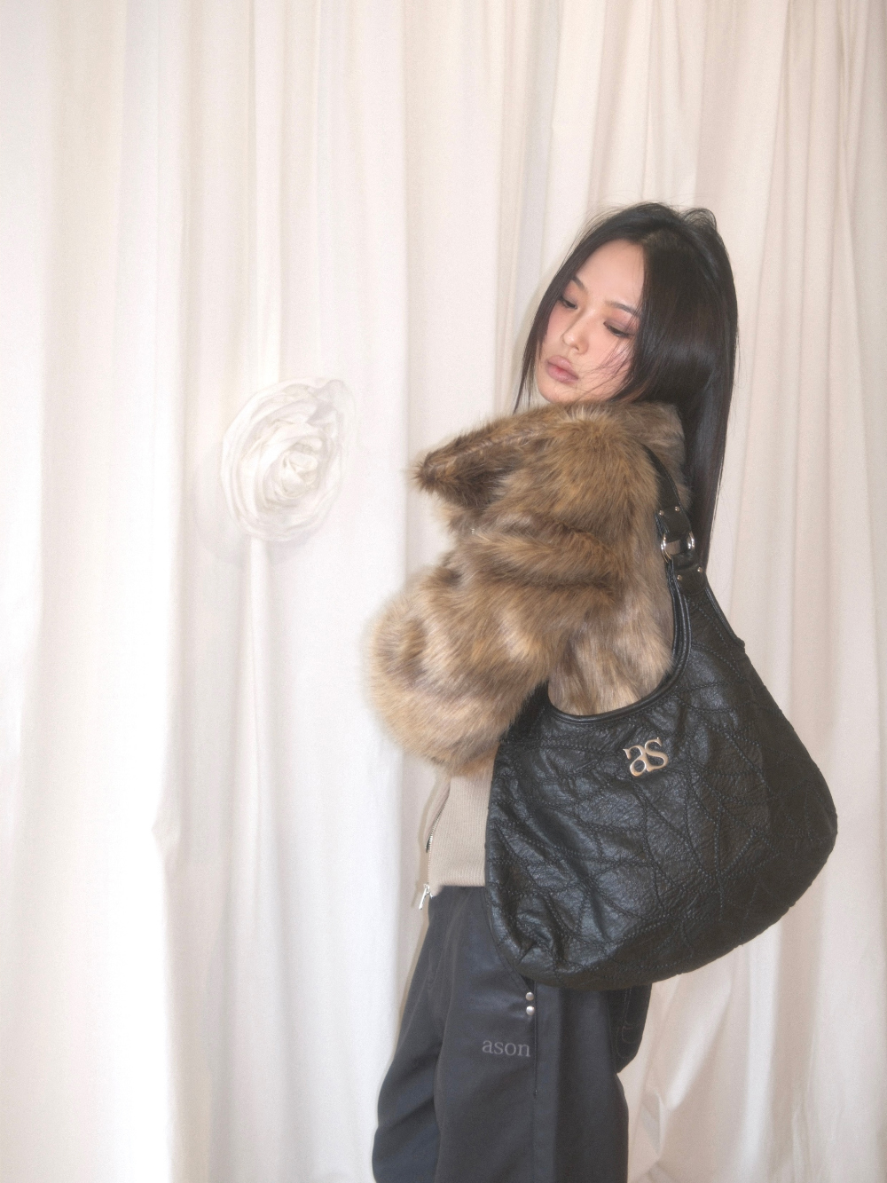品牌代購 - ason) BECKY SHOULDER BAG