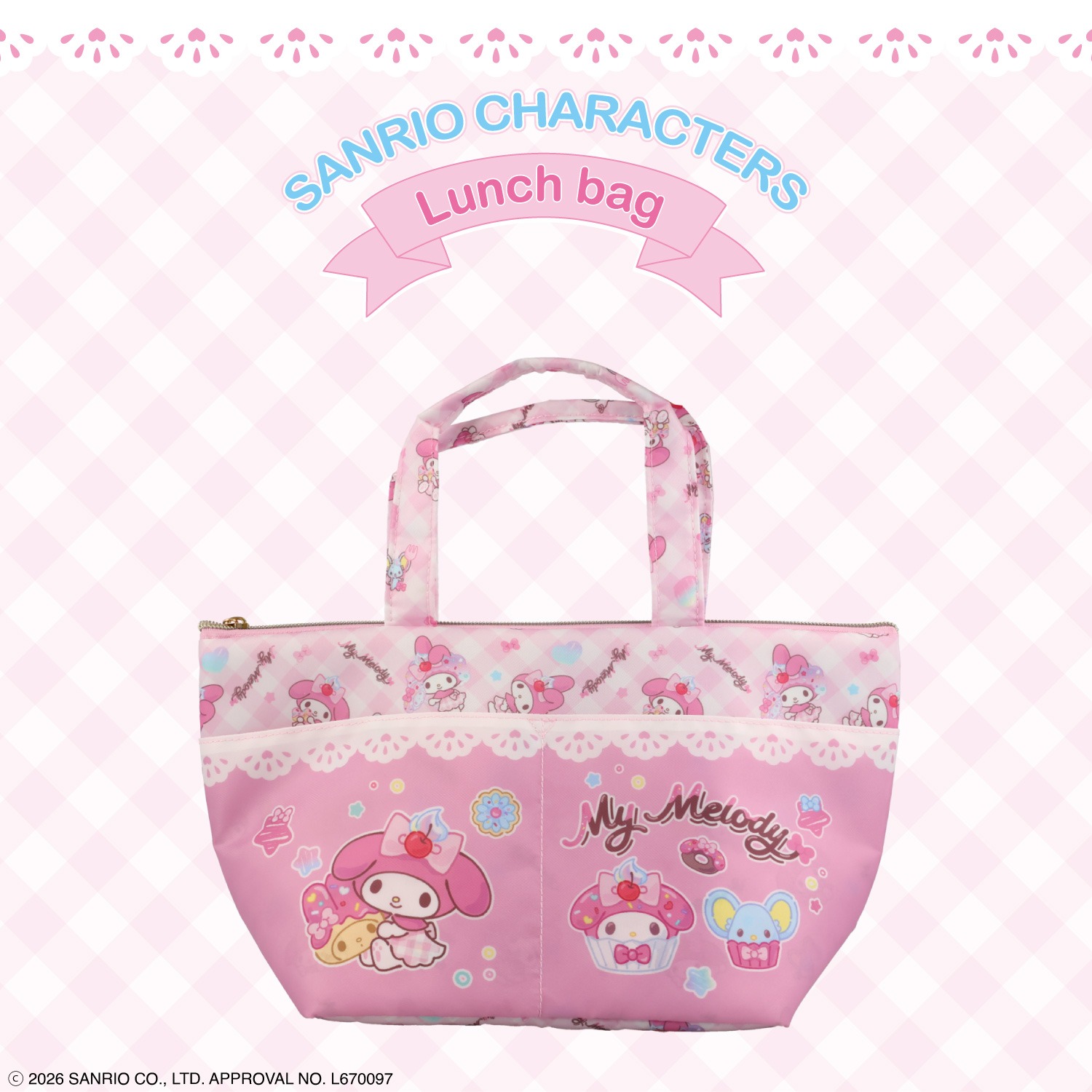 🌸 【預訂】Sanrio Lunch Series-Lunch Tote Bag