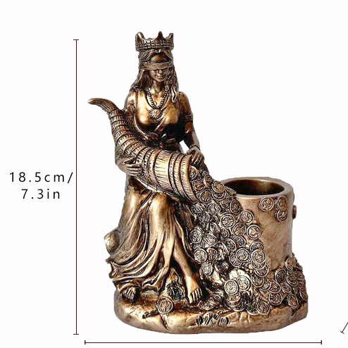 希臘財富女神擺設  Greek Goddess of Wealth Figurine