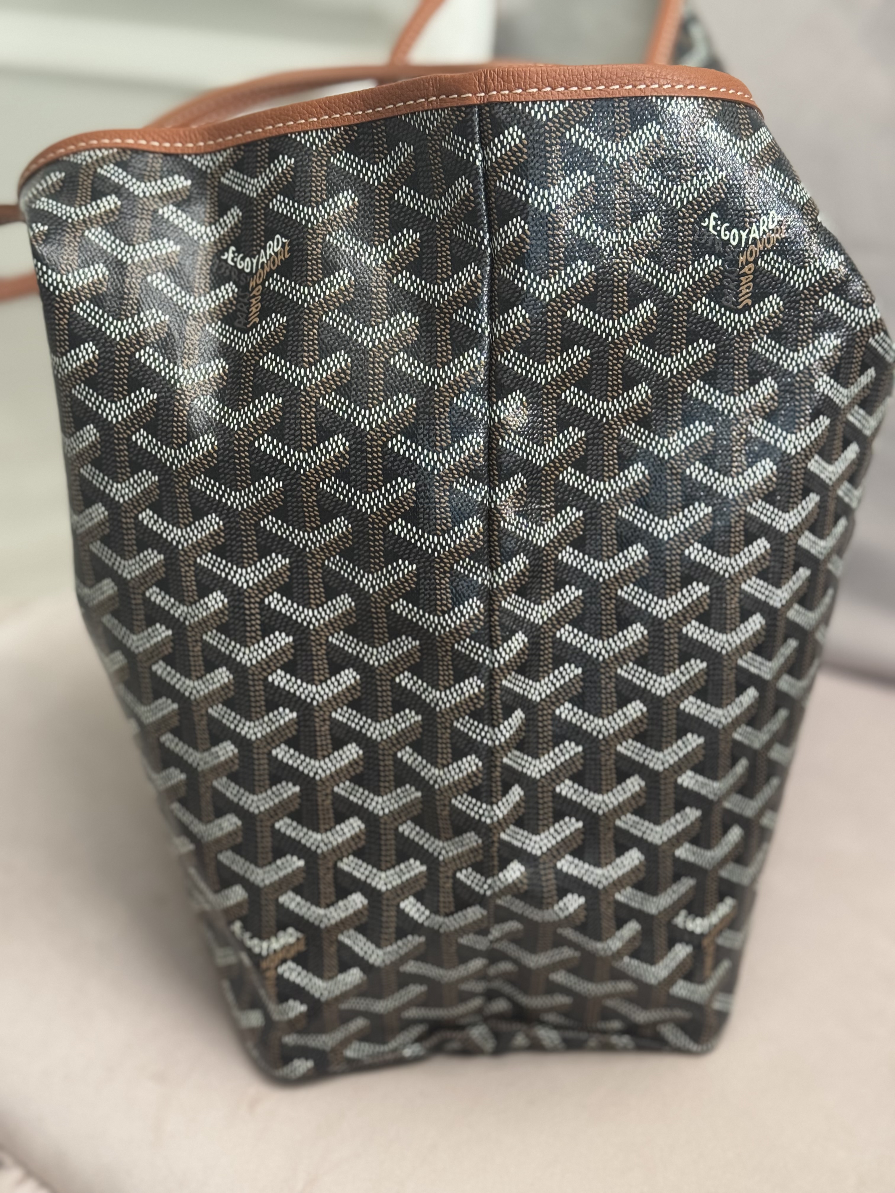 未使用品 Goyard St. Louis Tote Bag-PM Size