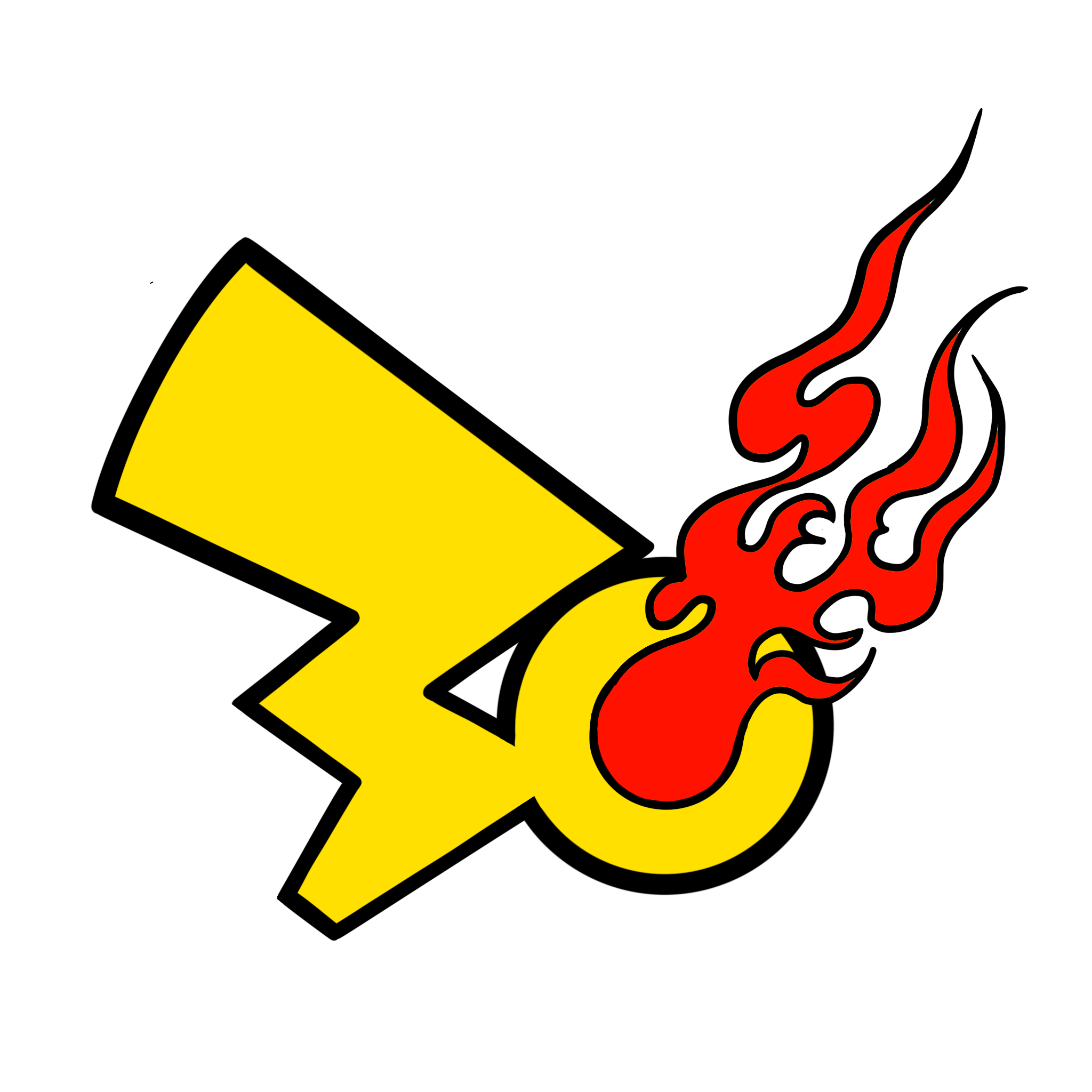 30th Anniversary Pokémon Festa Card- The Glassy Pikachu