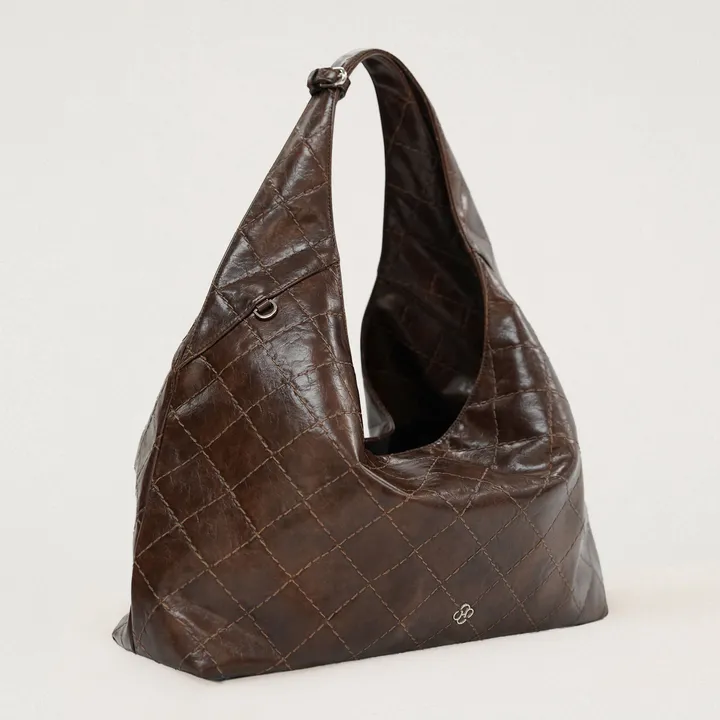 [HEEARI] Margot Leather Qualting Shoulder Bag (3種)