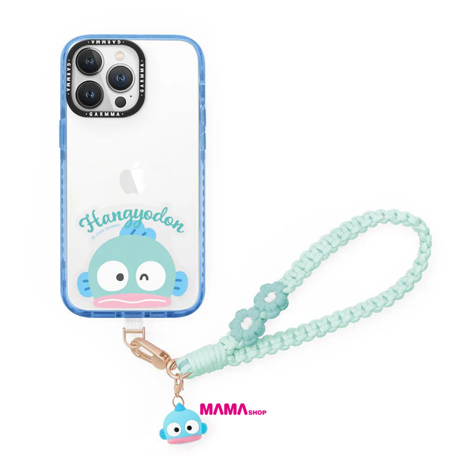 台灣直送Sanrio 公仔吊飾編織手機防丟掛繩