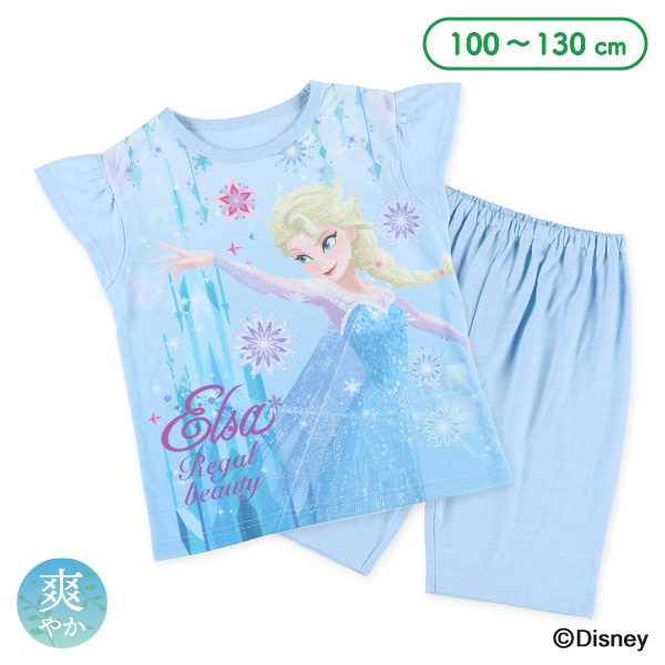 🇯🇵預訂 日本直送🇯🇵清爽材質Elsa印花法式袖家居服上下套裝