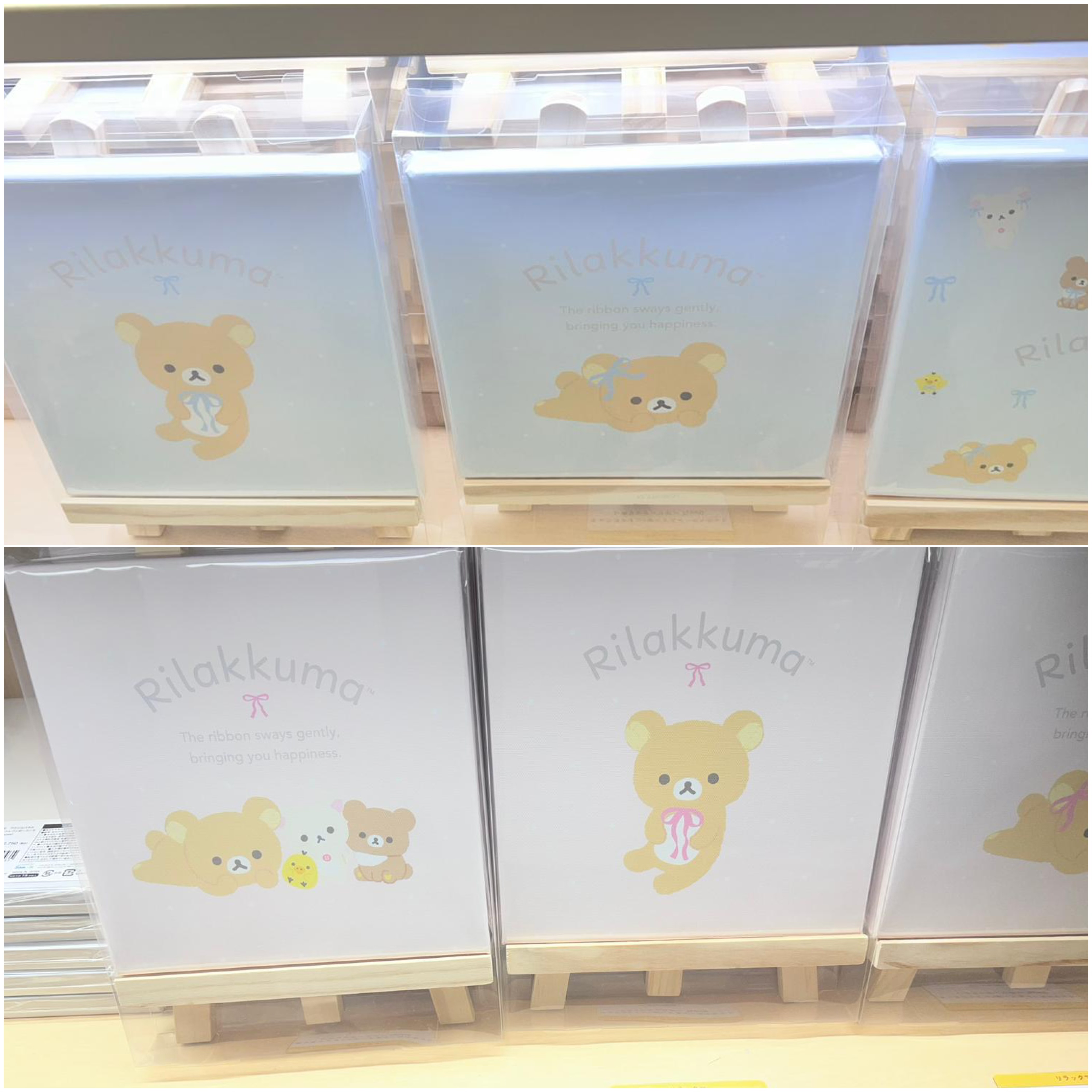 鬆弛熊銀座pop up店 限定小木架畫(全8款)