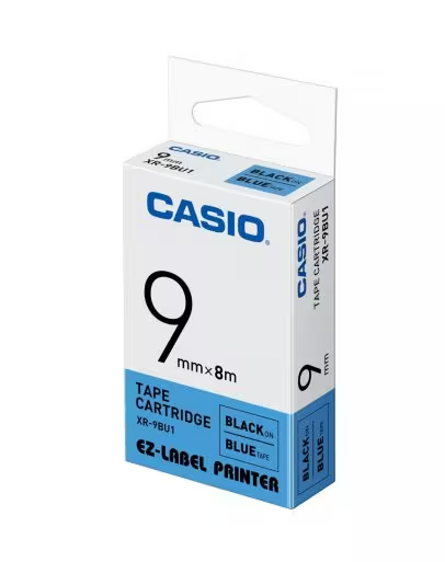 CASIO ORIGINAL GENUINE 9MM EZ LABEL TAPE FOR KL-120 KL-130 KL-820 KL-60 KL-HD1 KL-8400 KL-G2