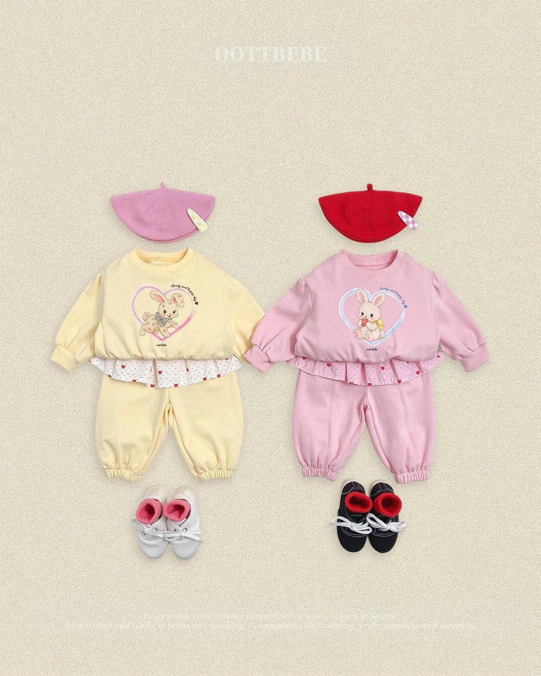 OOTT | Cutie Rabbit Two-Piece Set