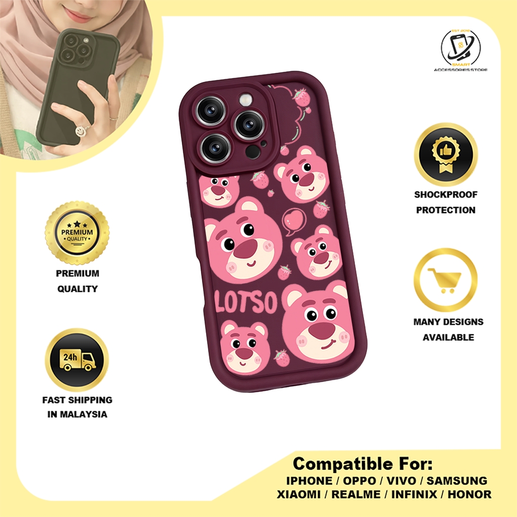 TPU DESIGN CASE PHONE FOR SAMSUNG - DESIGN LOTSO A