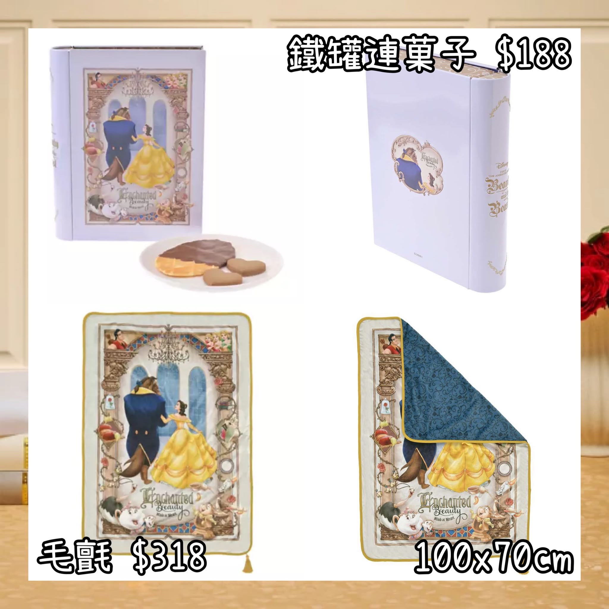 ：日本：DISNEY ANIMATION BEAUTY AND THE BEAST 35TH ANNIVERSARY 27/10 日本發賣 鐵 ...