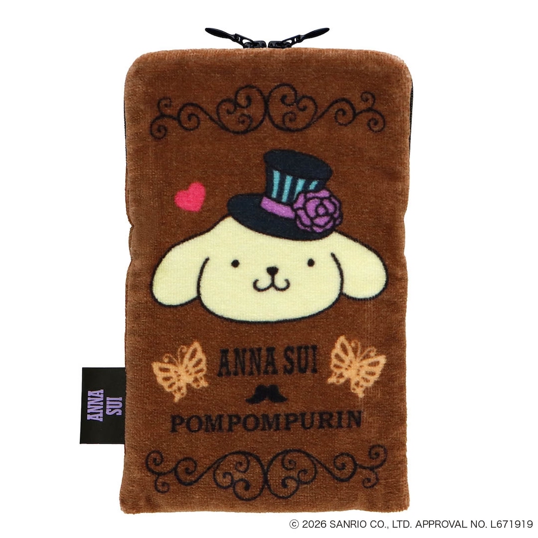  🎀【預訂】. Anna Sui x Pompompurin 拉鍊浴巾 B