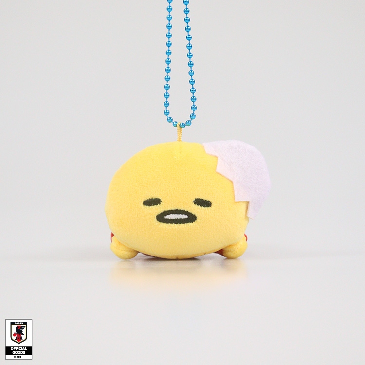 🌸 【預訂】Gudetama 公仔掛飾(趴) - Sanrio x Japan National Football Team Ver. 2026