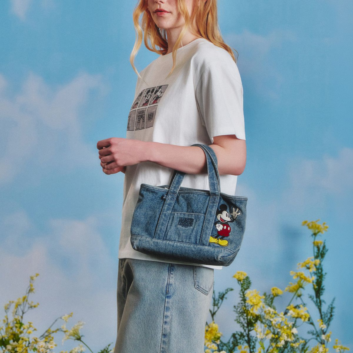 [MARITHE FRANCOIS GIRBUAD x DISNEY] MICKEY_TOTE BAG (2種)