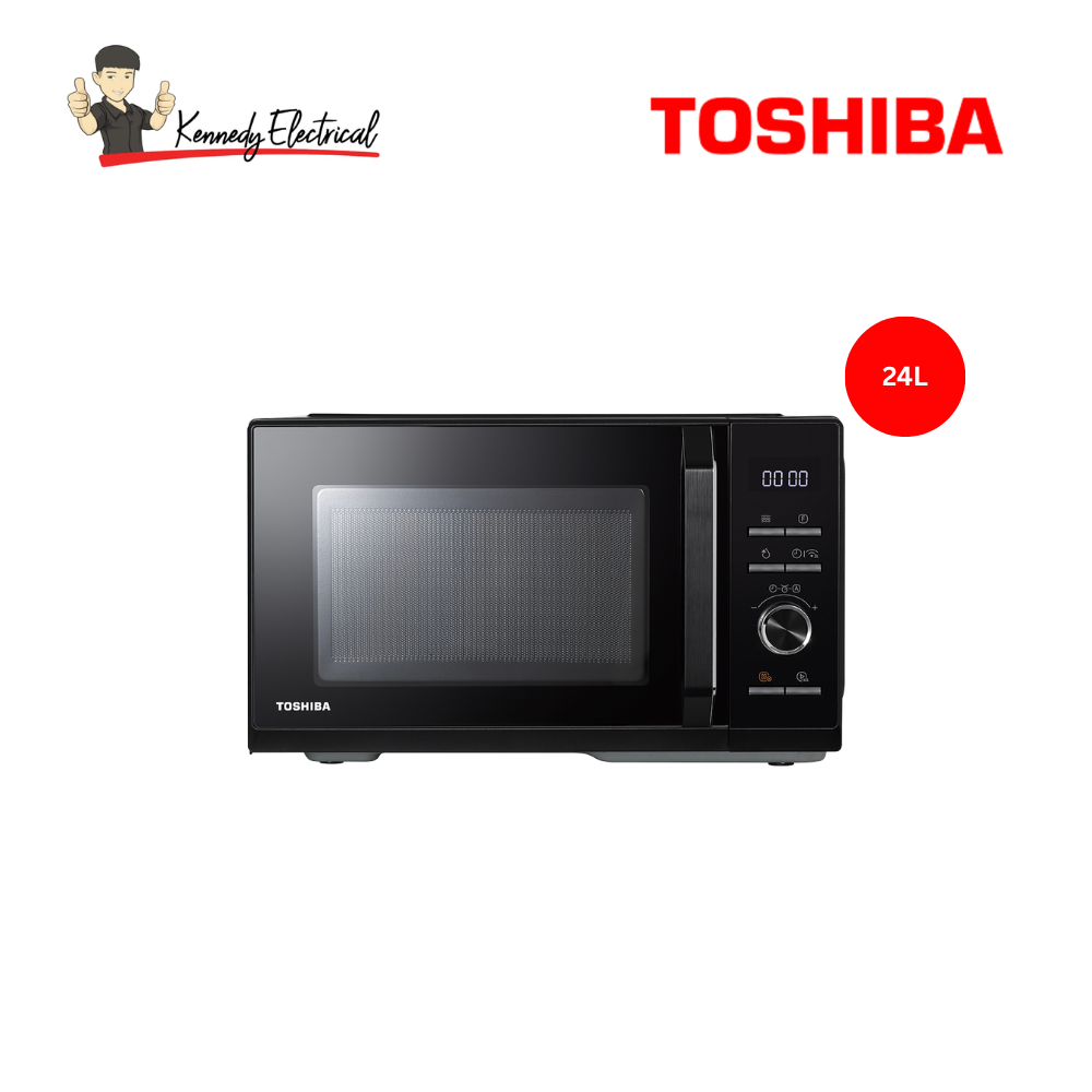 Toshiba 24L 900W Convection with Air Fry IoT Microwave Oven MW3-SAC24SF(BK)