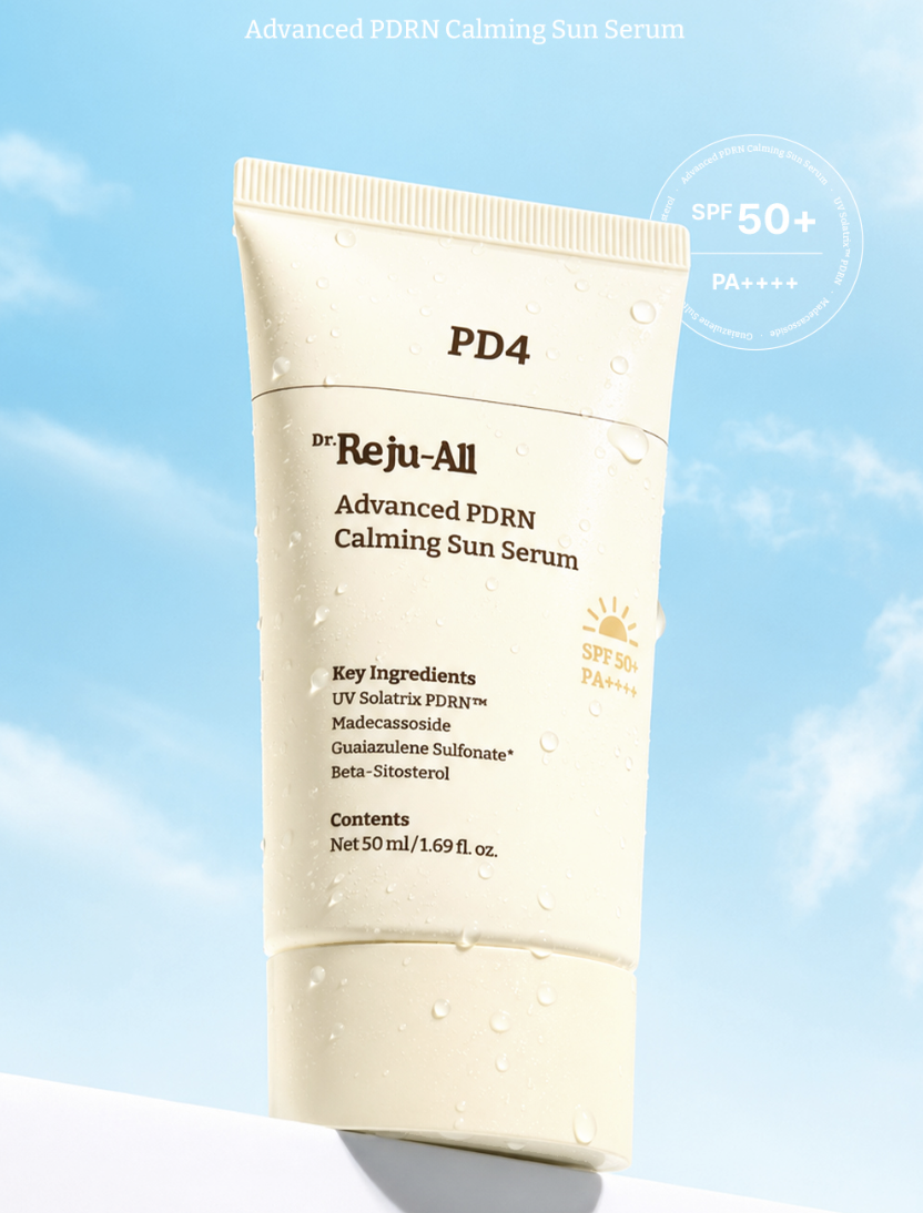 韓國藥房 DR. REJU-All 高效PDRN 舒緩再生 防曬精華 50ml｜Advanced PDRN Calming Sun Serum 