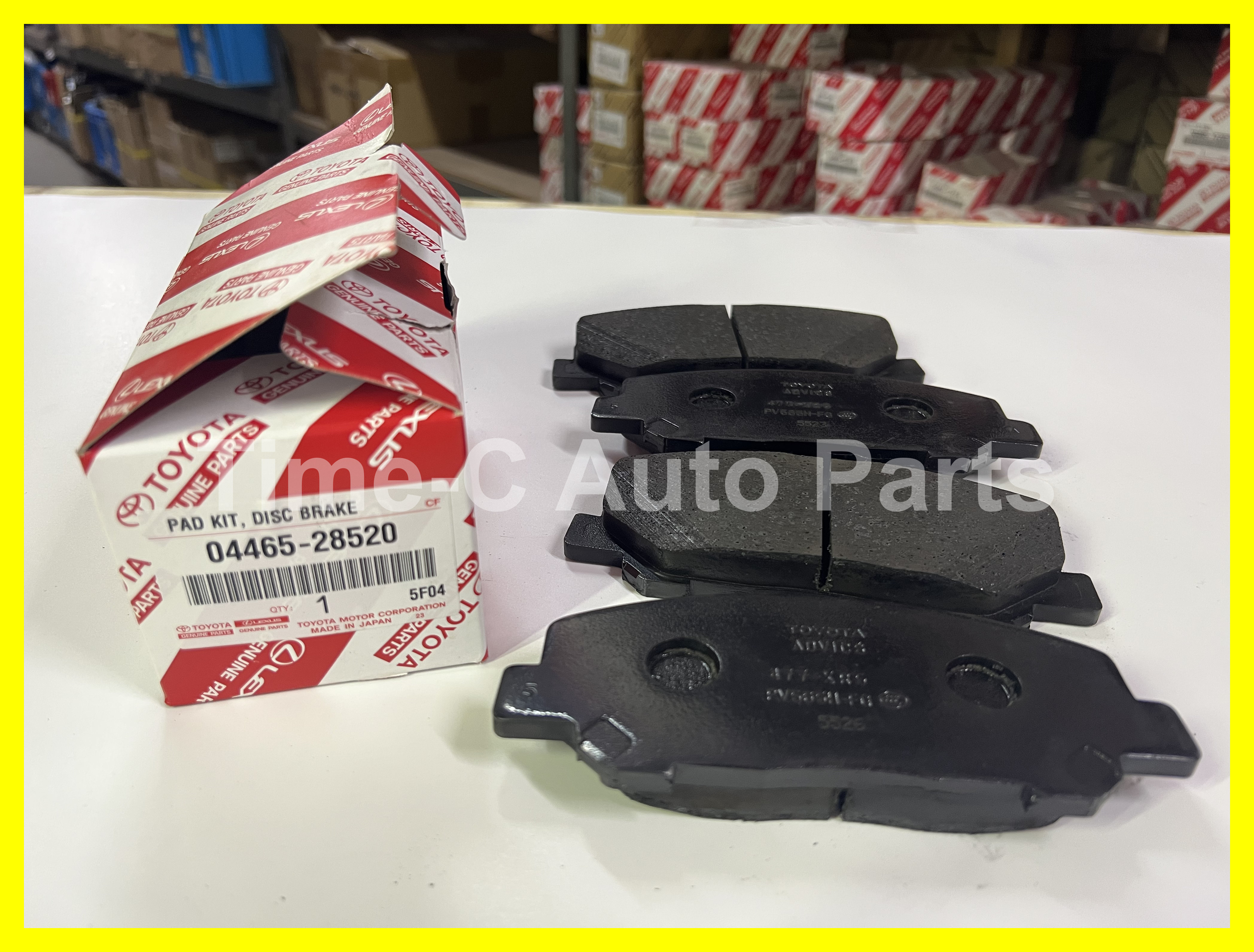 頭煞車皮 04465-28520 - Toyota Alphard Vellfire 20系