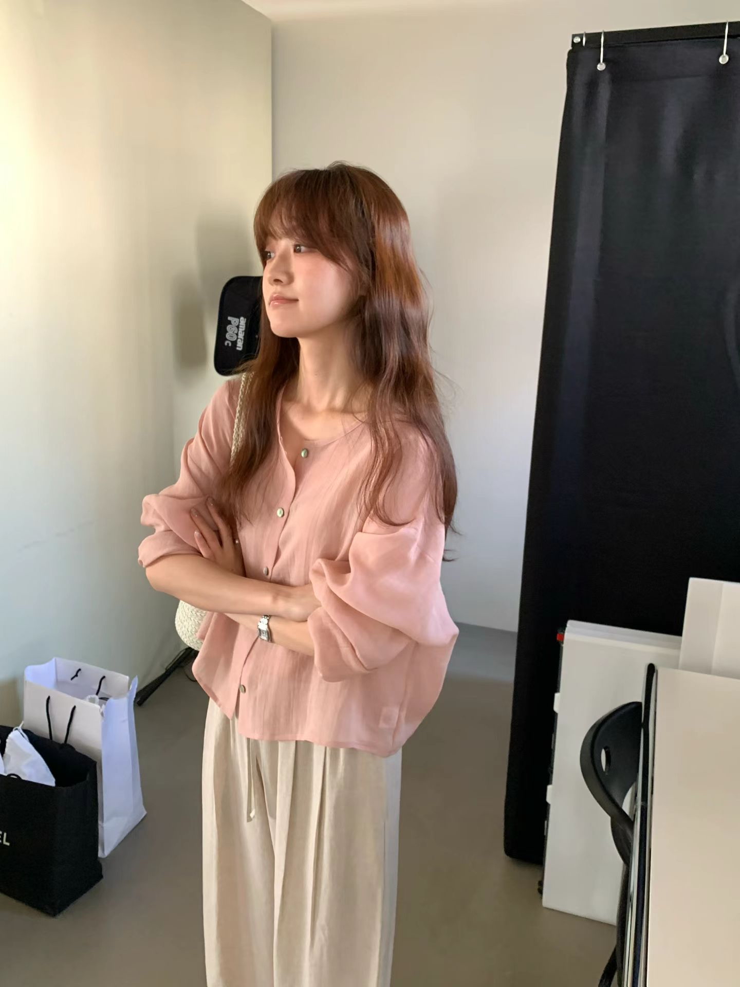 🇰🇷東大門女裝 | modern linen shirt