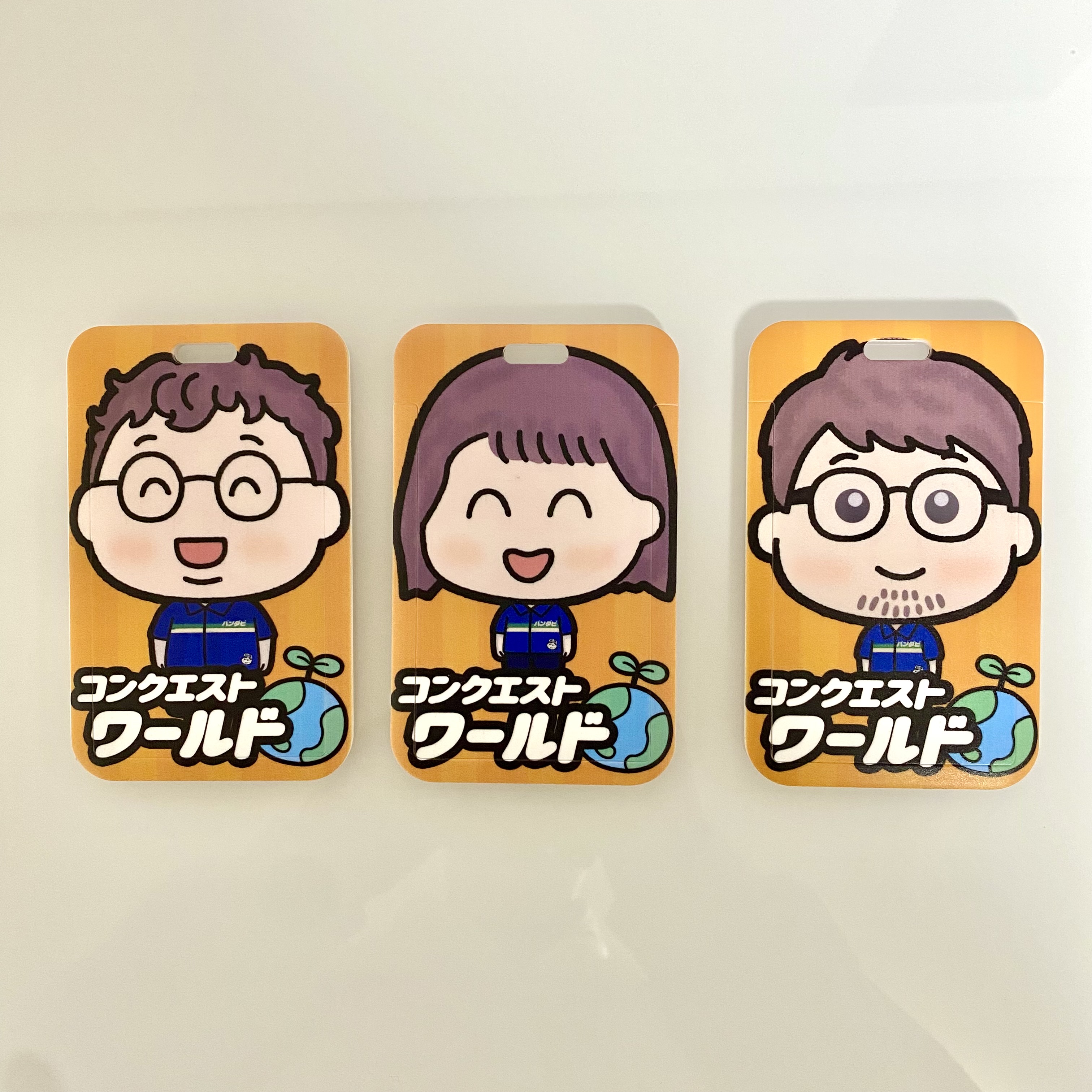 老奀茄、兒兒、大蕃茄1set 3款證件套