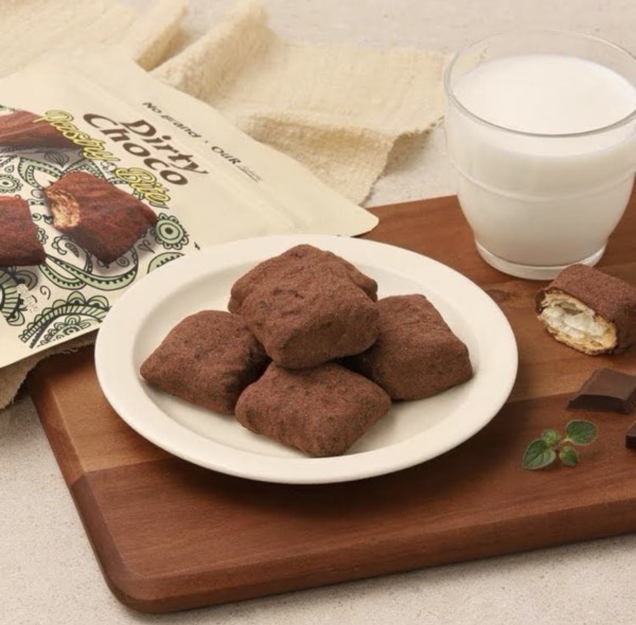 [韓國] Dirty Choco Pastry Bite 朱古力千層酥 (60g)