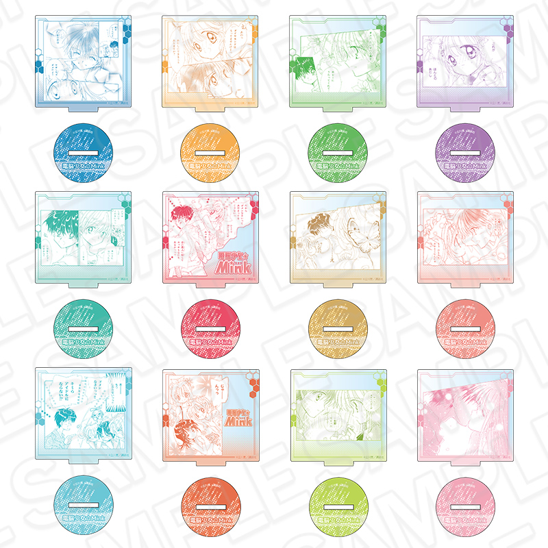 《Pre-Order》電腦少女☆Mink 名場景Mini Acrylic Stand｜立川惠画業35周年記念 POP UP SHOP