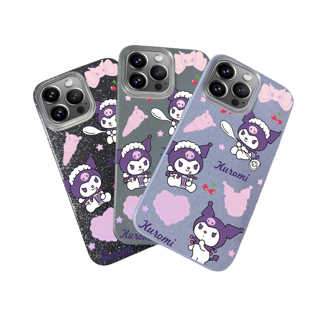 BLING CASE PHONE FOR IPHONE - DESIGN KUROMI E