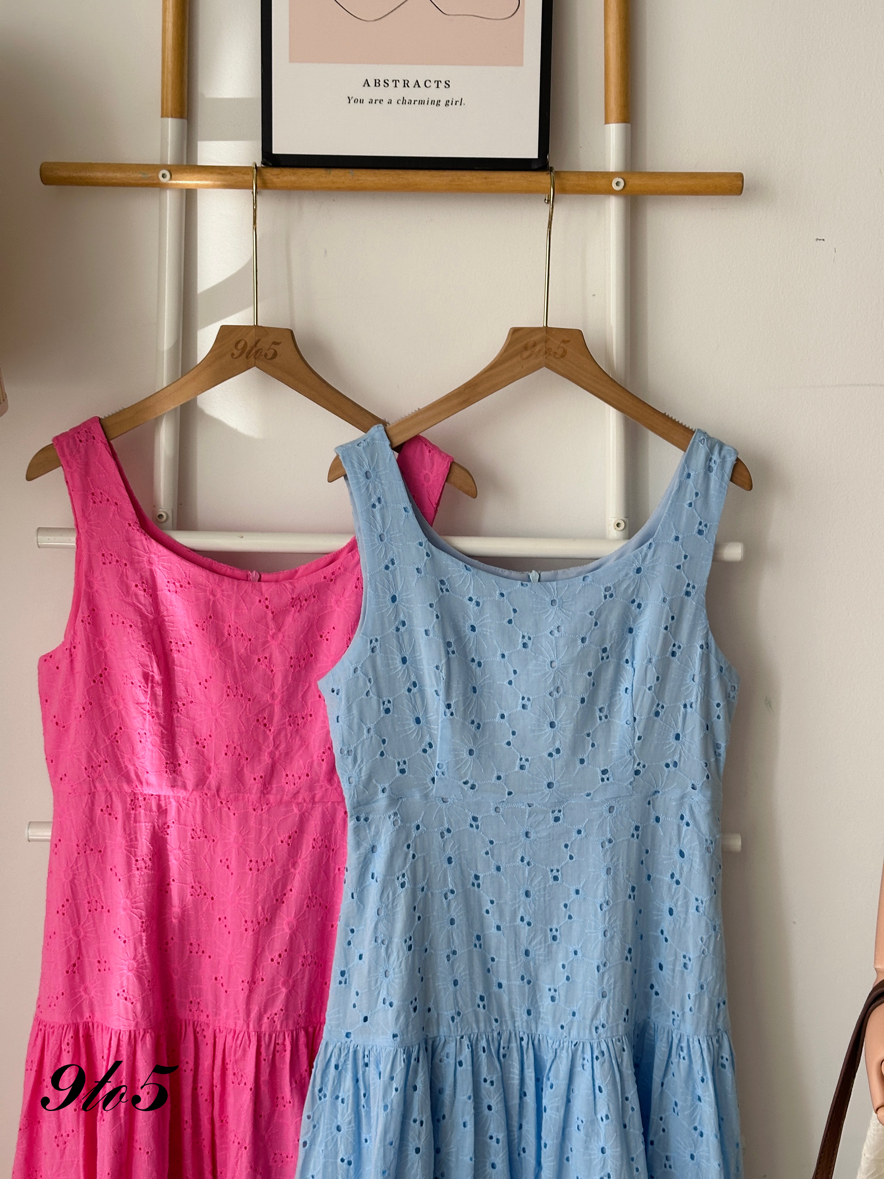 D2322 Sleeveless Layered Dress - 3 Colors