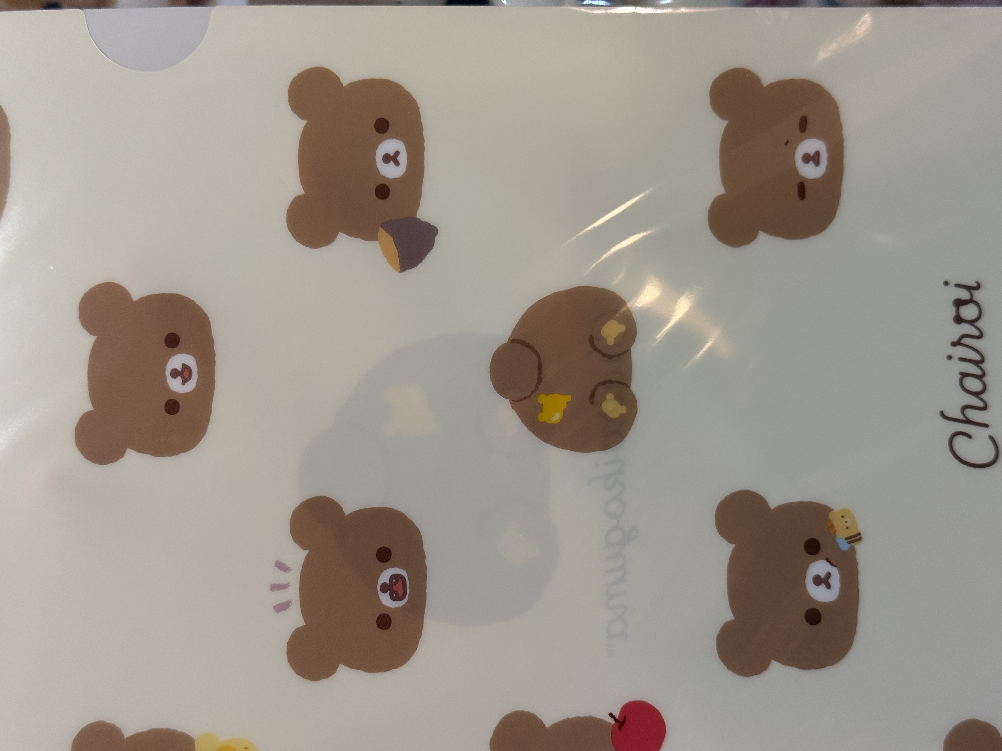 《現貨》全新日本專店限定小熊10週年 小熊A4 file