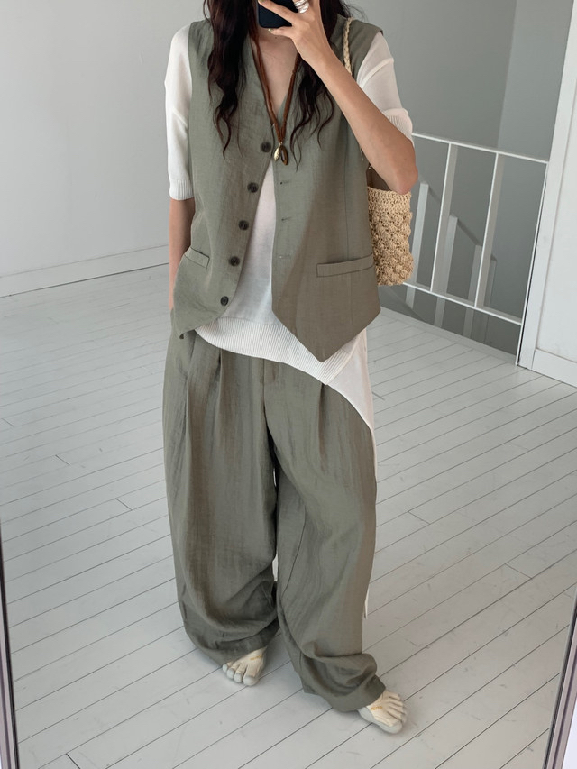 (2026SS) TOMGIRL - VEST JK