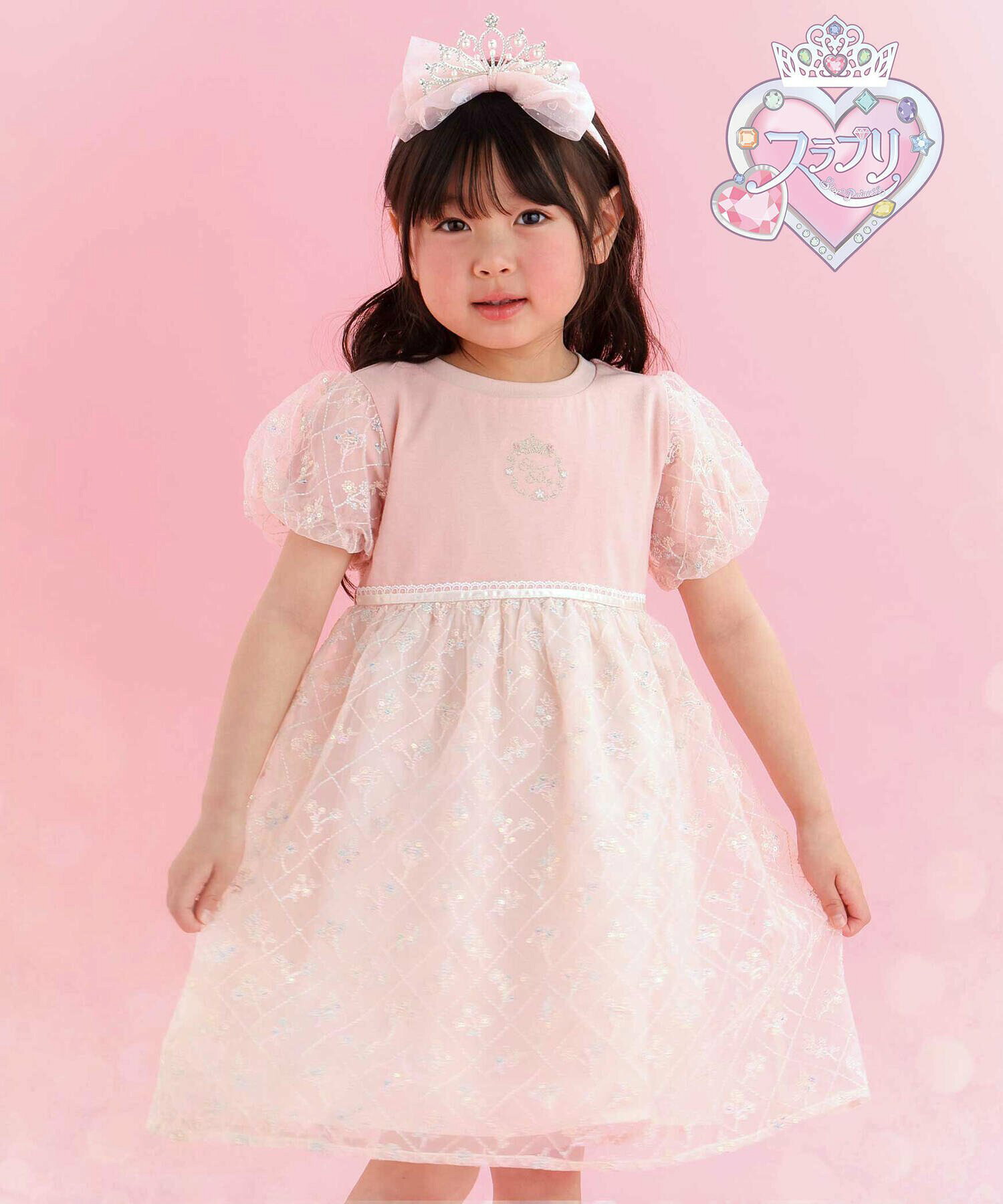 🆕【⭐訂購⭐】🇯🇵 日本直送 🌀🇯🇵 日本直送🇯🇵 亮片 薄紗 蕾絲針織 #公主連身裙［2款選］🌀 [ELCA-0110][260403]