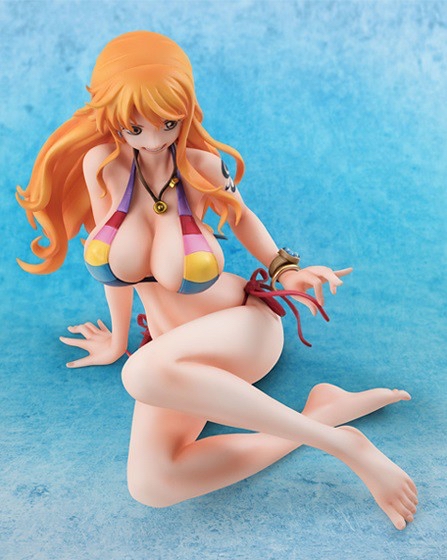 《限量版》Megahouse POP 海賊王 娜美 Nami Ver.BB 泳裝ver. PVC figure
