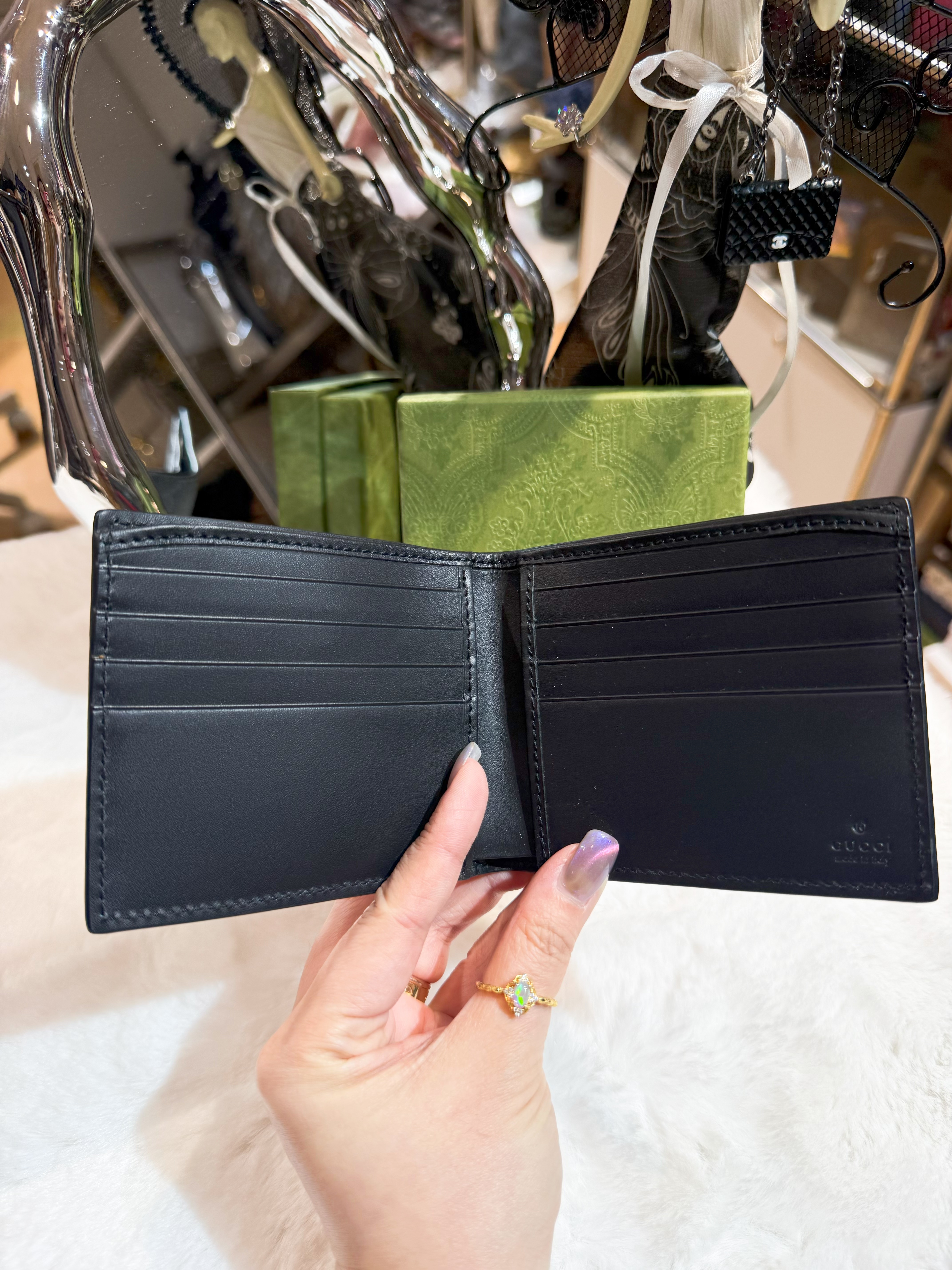 Gucci wallet 738/Ophidia/blk/m