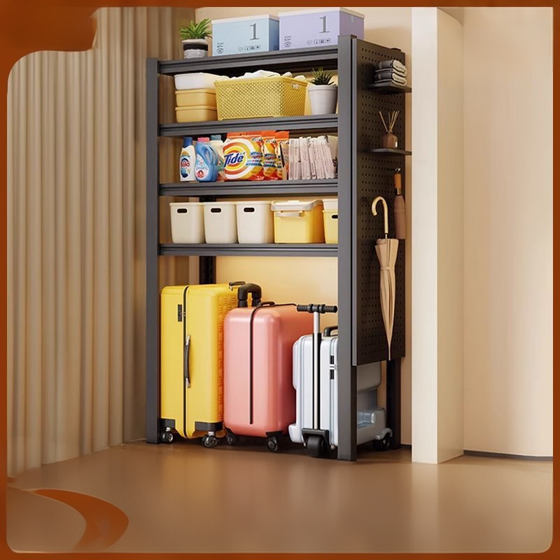 家用多層落地加厚儲物架 客廳陽台多功能貨架 Storage rack