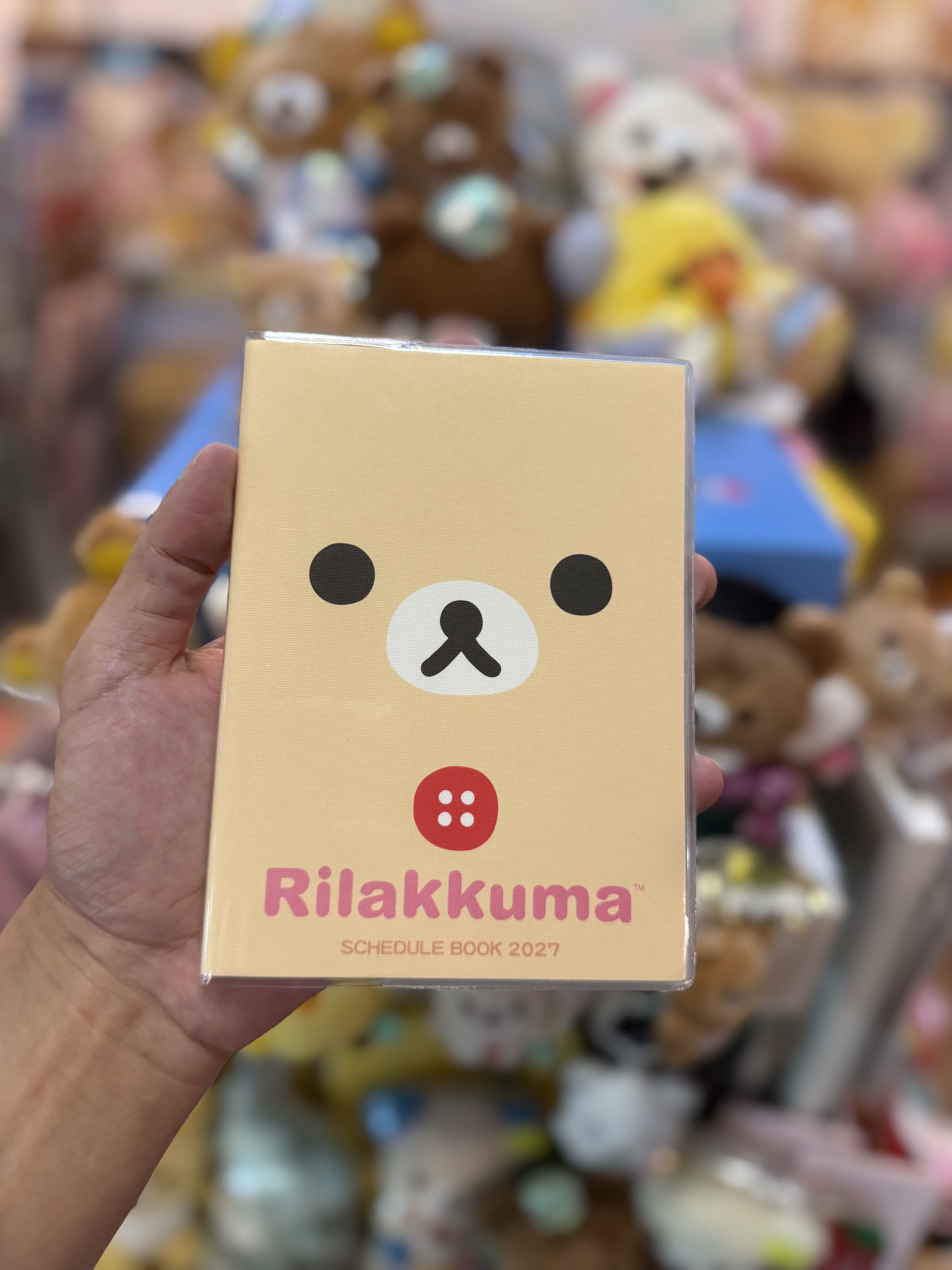 《現貨》全新Rilakkuma 2027年日版schedule A6 size